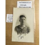 1921/25 Charlton Player Signed Football Postcard: