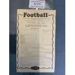 1928 FA Cup Final Football Railway Bill: Blackburn