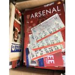 Arsenal Football Memorabilia Box: Mainly modern pr