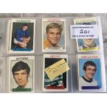 1971 Complete Set Of Scottish A + BC Football Card