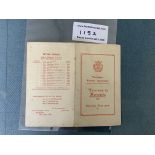 1927 Lancashire Football Association Itinerary: Ex