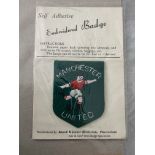 Manchester United Embroidered 1950s Football Badge