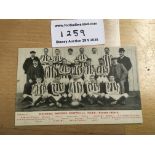 Bristol Rovers 1904/05 Football Postcard: Excellen