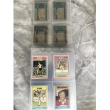 1976 Topps Footballers Set Of Football Cards: Blue