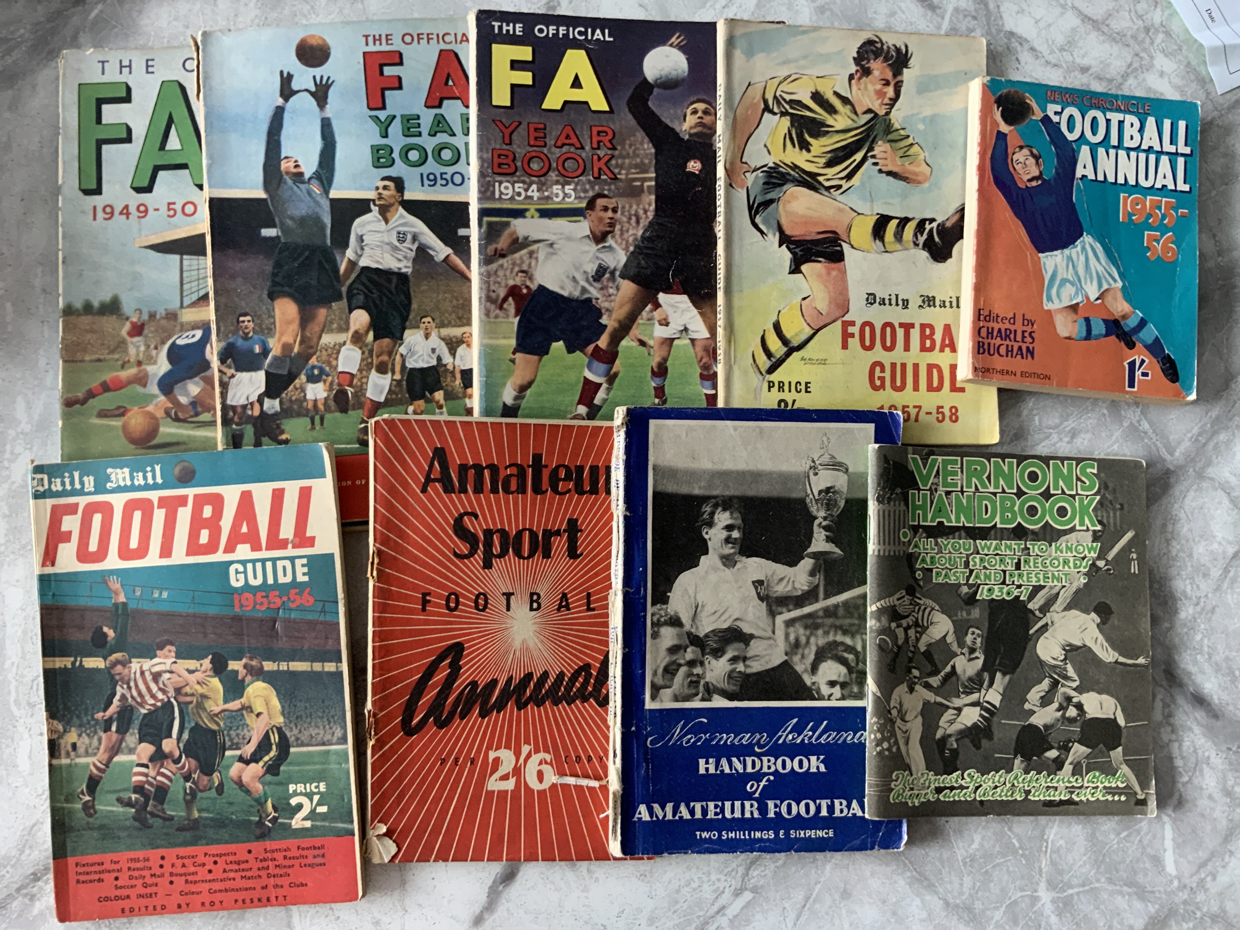 Football Annuals + Magazines: Playfair Annuals fro - Image 2 of 2