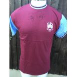 Billy Bonds Signed 1975 FA Cup Final Football Shir