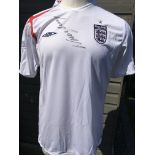 Wayne Rooney Signed England Football Shirt: Origin