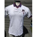 Trevor Brooking Signed West Ham FA Cup Final Footb