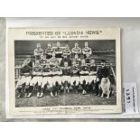 1907/08 Leeds City Large Football Postcard: Team g