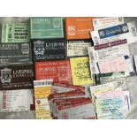 Football Ticket Collection: Includes 7 Liverpool s