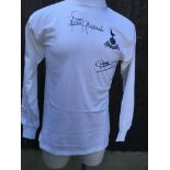 1967 Tottenham FA Cup Final Signed Football Shirt: