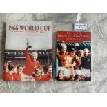 1966 World Cup England Signed Football Books: Voic