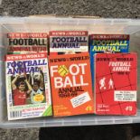 News Of The World Football Annuals: From 66/67 to 2014/15 in good condition with no duplication. (20