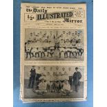 1904 FA Cup Final Football Newspaper: Manchester C