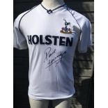 Paul Gascoigne Signed Tottenham Football Shirt: Cl