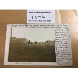 1909 Derby County v Notts Forest FA Cup Football P