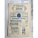 1932/33 Stockport County v Tranmere Rovers Footbal