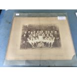 Aston Villa 1905 Large Sepia Football Team Group: