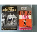 Jimmy Armfield Signed Football Books: Autobiograph