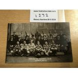 1912/13 Darlington Football Postcard: Good conditi