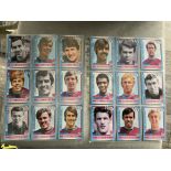 1960s West Ham Football Cards: Full set of 18 from