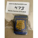 1910 Newcastle United FA Cup Final Vesta Matchbox: