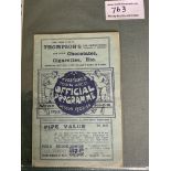 1923/24 Huddersfield Champions v Arsenal Football