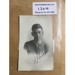 1921/24 Charlton Player Signed Football Postcard: