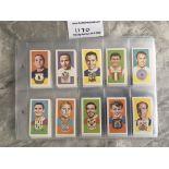 Barratt Famous Footballers Complete Football Card