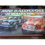 Scalextric, boxed, Mini Rallycross set