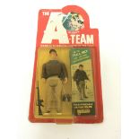 The A-Team Murdock figure, carded