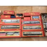 A collection of boxed Hornby railway OO gauge,incl