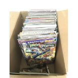 A collection of various comic, approximately 150 in total