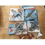A collection of boxed aircraft including Atlas, Ma