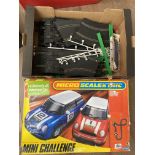 Mini challenge micro scalextric, plus an additiona