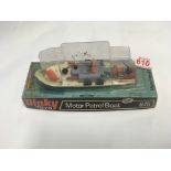 Dinky toys 765, Motor Patrol Boat with Original bo