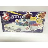 A Kenner Ghostbusters Ecto-1 car Boxed.
