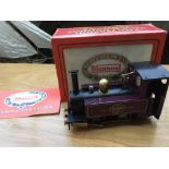 Mamod , boxed , steam locomotive, O gauge