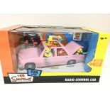 A Simpsons radio control car.boxed