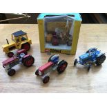 Corgi toys, a collection of farm yard tractors, #7
