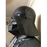 A Rubies Darth Vader costume with mannequin, Helme