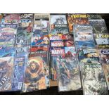 A collection of US comics including DC, Marvel etc