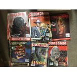 A collection of Judge Dredd comics.