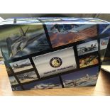 Franklin mint, boxed F4U Corsair , WWII aces, diec