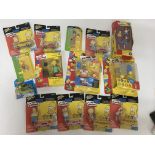 A collection of Simpsons figures etc.