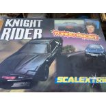 Scalextric, boxed, Knight rider, Turbo boost set