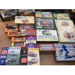 A collection of boxed diecast vehicles including C