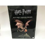 A boxed Harry Potter Hungarian Horntail Dragon sta