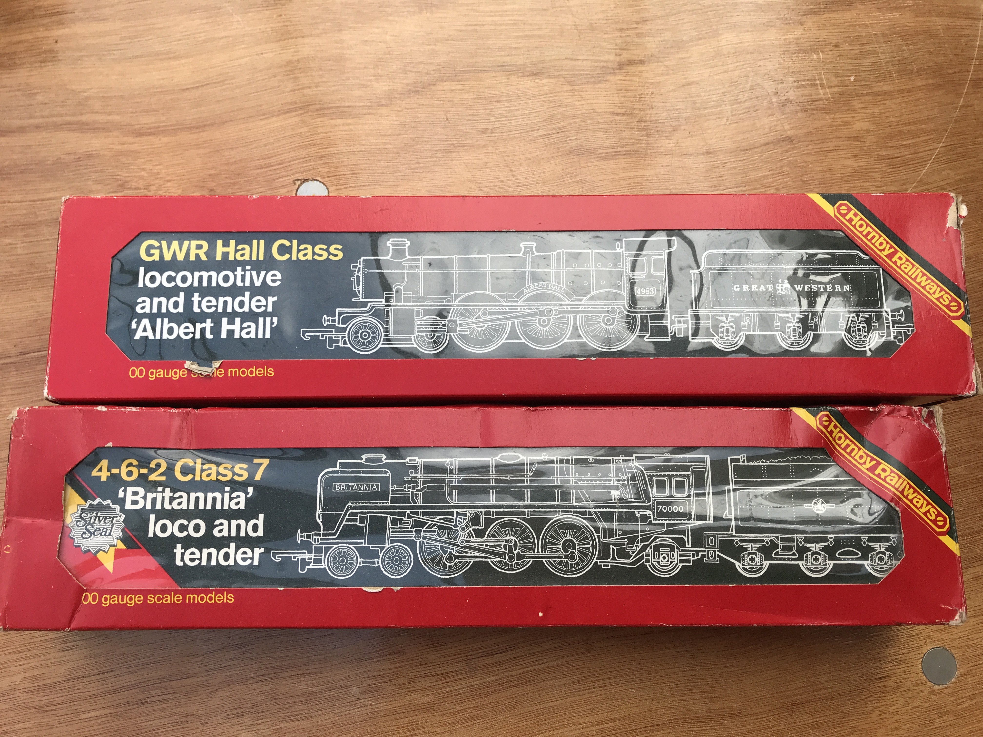 Hornby railway, boxed locomotives, OO gauge, R759