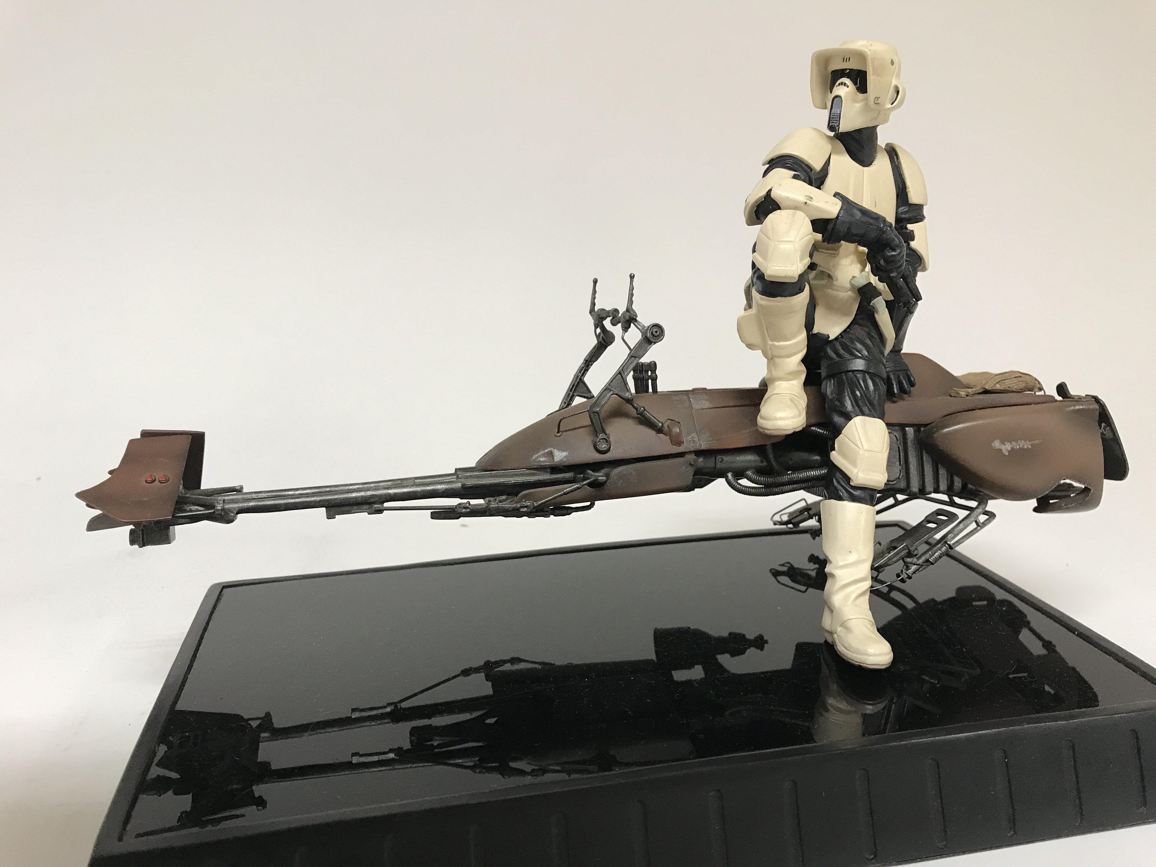 A Star Wars Scout Troooper and Speeder Bike statue - Image 2 of 2